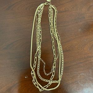 Multi-chain necklace from zara